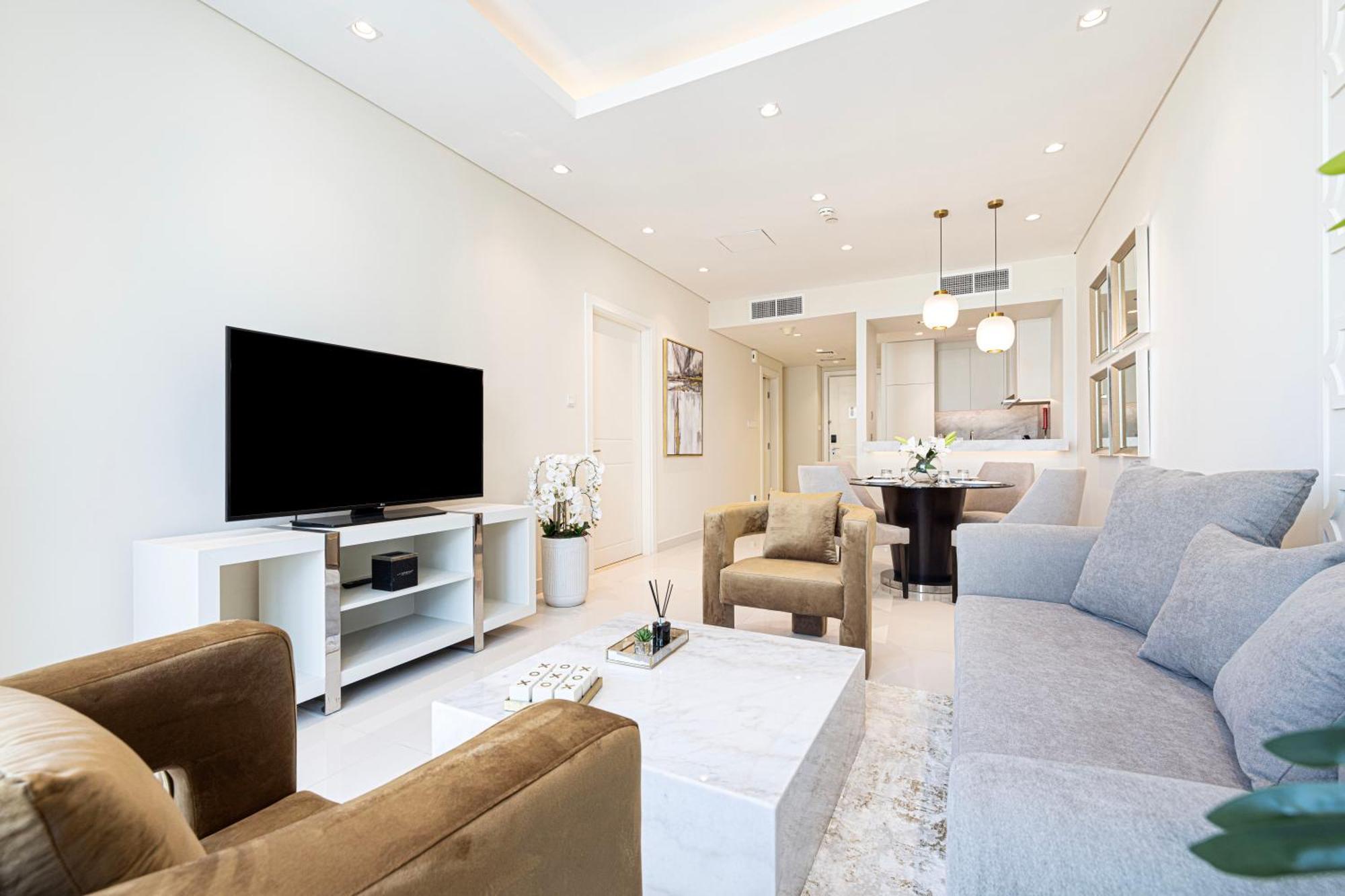 Magnificent - Damac Distinction Downtown Apartment Дубай Екстериор снимка